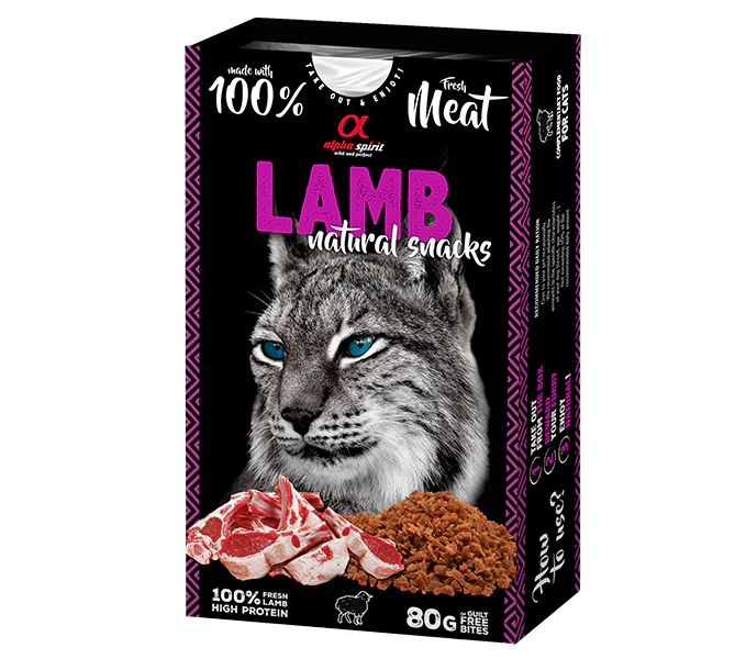 AS CAT NATURAL SNACK LAMB