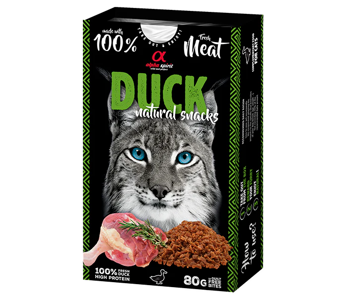 AS CAT NATURAL SNACK DUCK