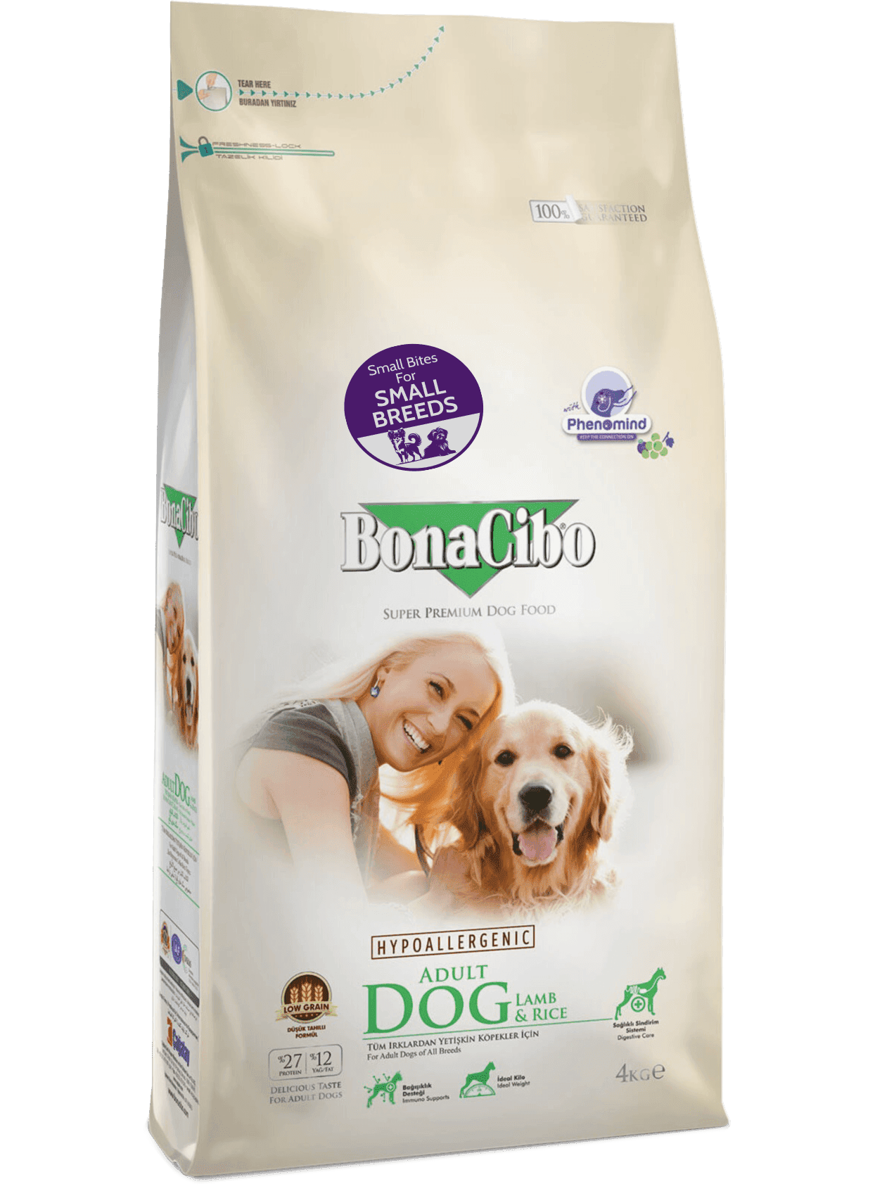 BonaCibo Adult Dog Small Breed Lamb&Rice фото 1