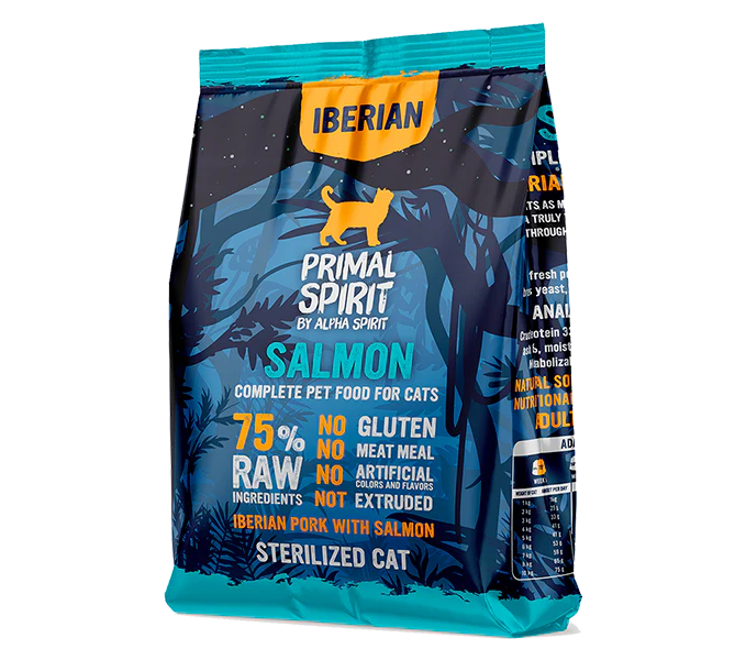PRIMAL SPIRIT IBERIAN SALMON CAT FOOD фото 1