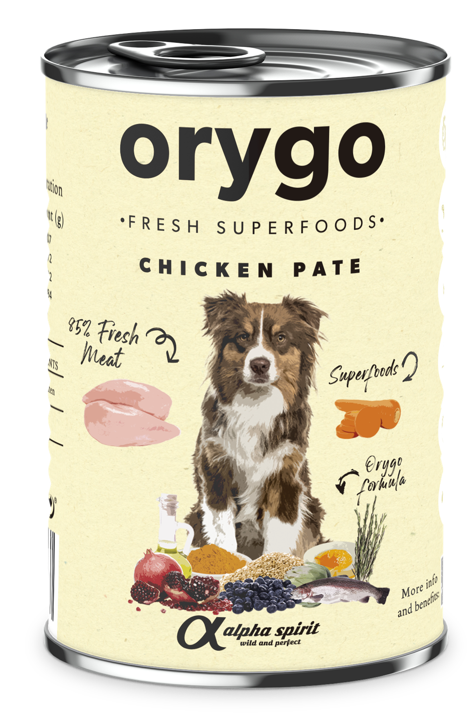 ORYGO WET CHICKEN W CARROT консерва д собак Оріго Чікен виз Керротс фото 1
