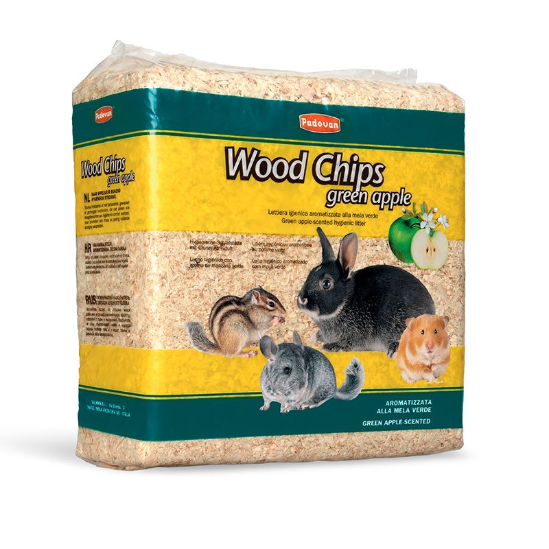 Wood chips apple