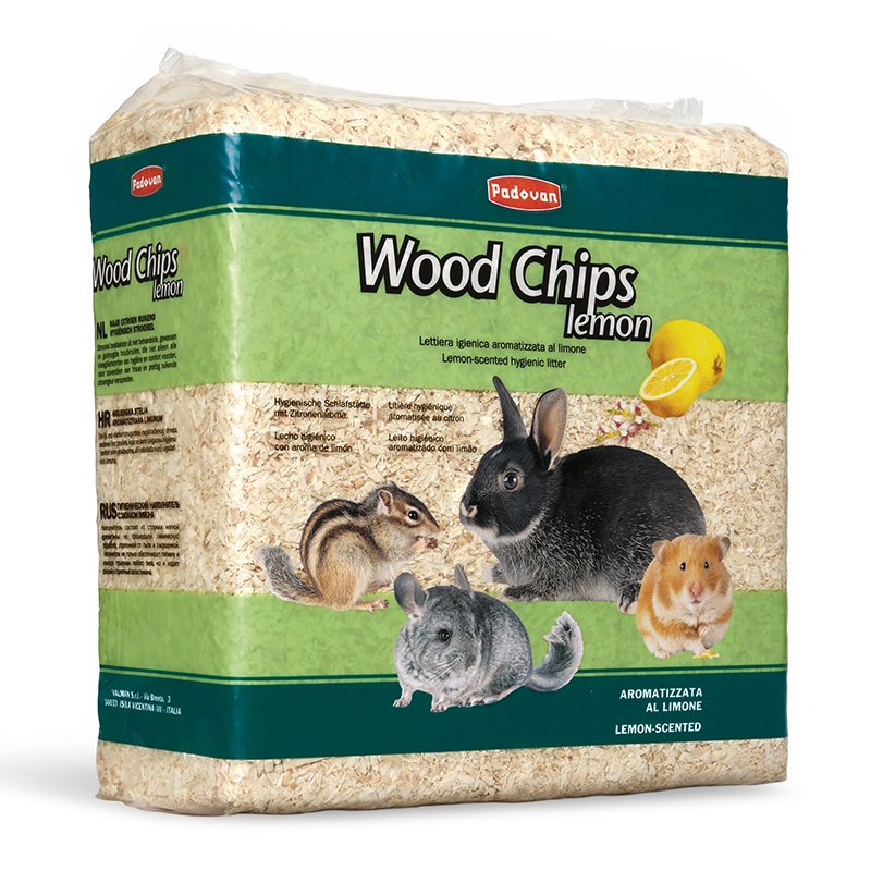 Wood chips lemon