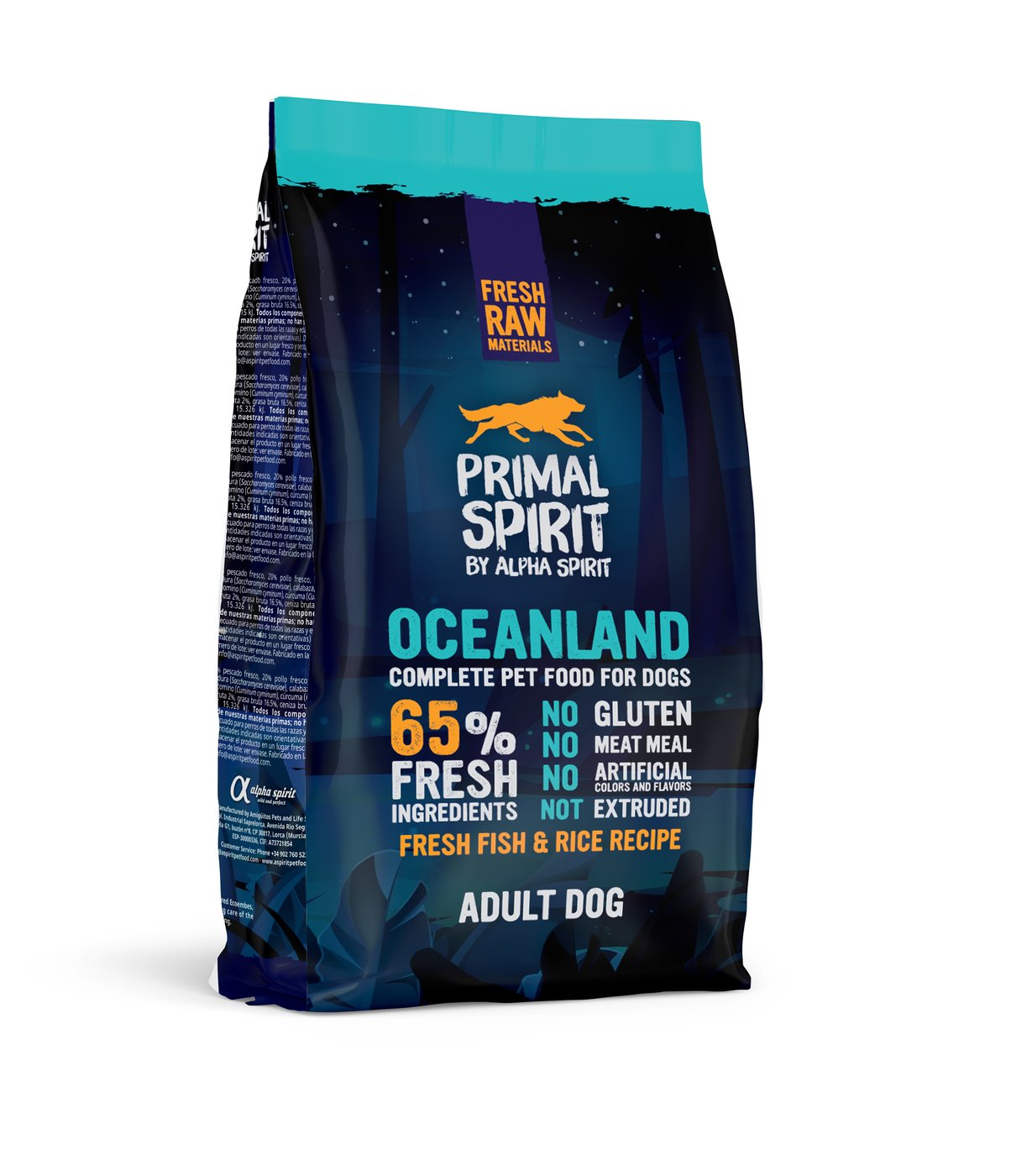 PRIMAL SPIRIT OCEANLAND DOG FOOD фото 1