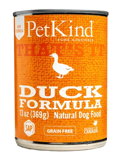 PETKIND ДАК ФОРМУЛА консерва монопротеїн д собак з качкою фото 1