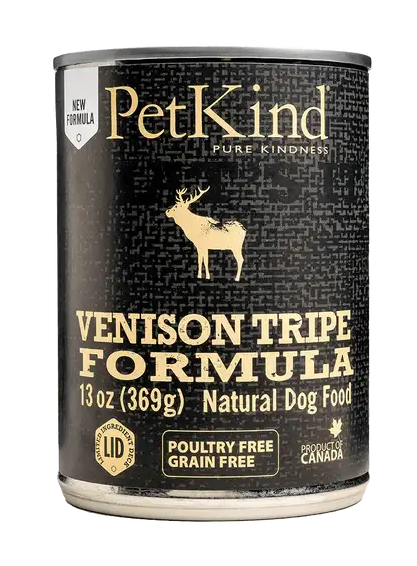 PETKIND ВЕНІСОН ТРАЙП ФОРМУЛА консерва д собак з яловичиною рубцем олениною фото 1
