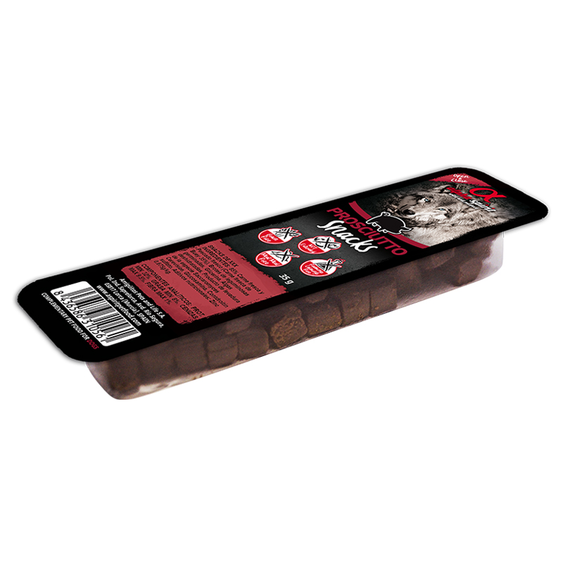 AS DOG Snacks Prosciutto н в ласощі з прошуто, кубики фото 1