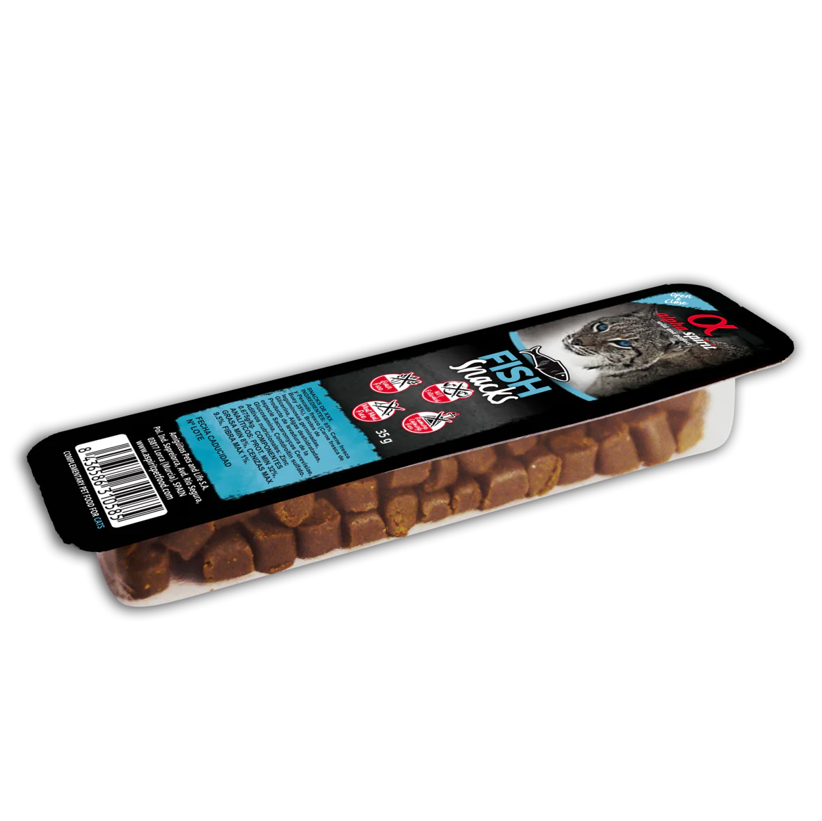 AS CAT Snacks Fish н в ласощі з риби, кубики