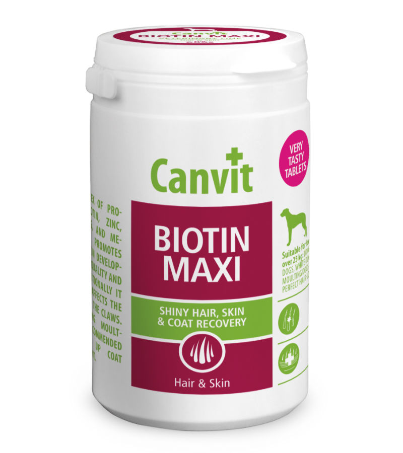 Canvit Biotin Maxi for dogs фото 1