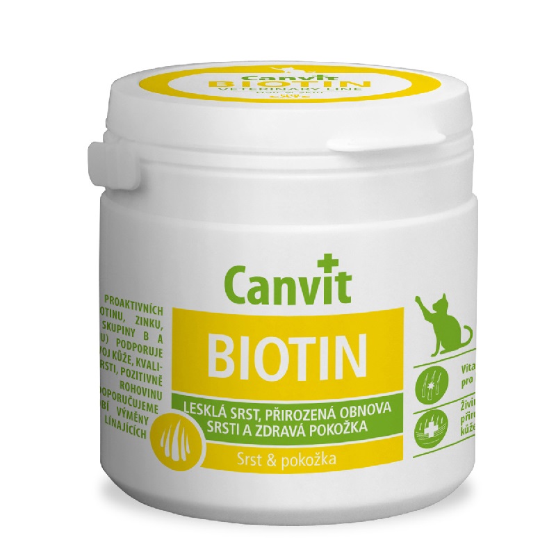 Canvit Biotin for cats фото 1