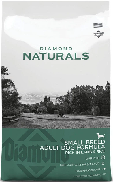 Diamond Naturals Adult Small Breed Lamb&Rice фото 1