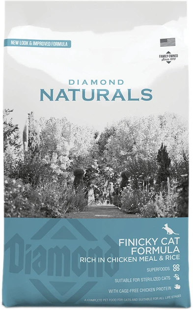 Diamond Naturals Finicky Cat Chicken&Rice фото 1