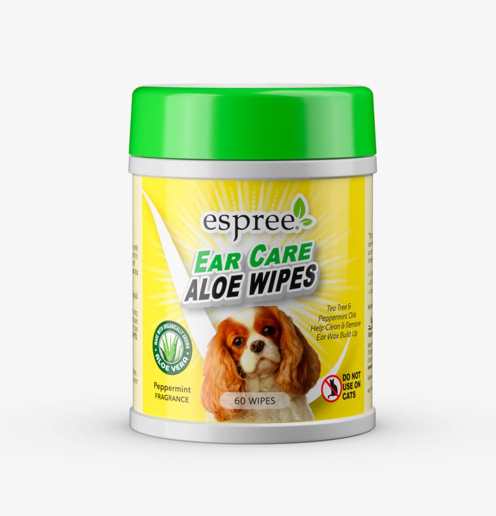 ESPREE Aloe Ear Care Pet Wipes 60шт фото 1