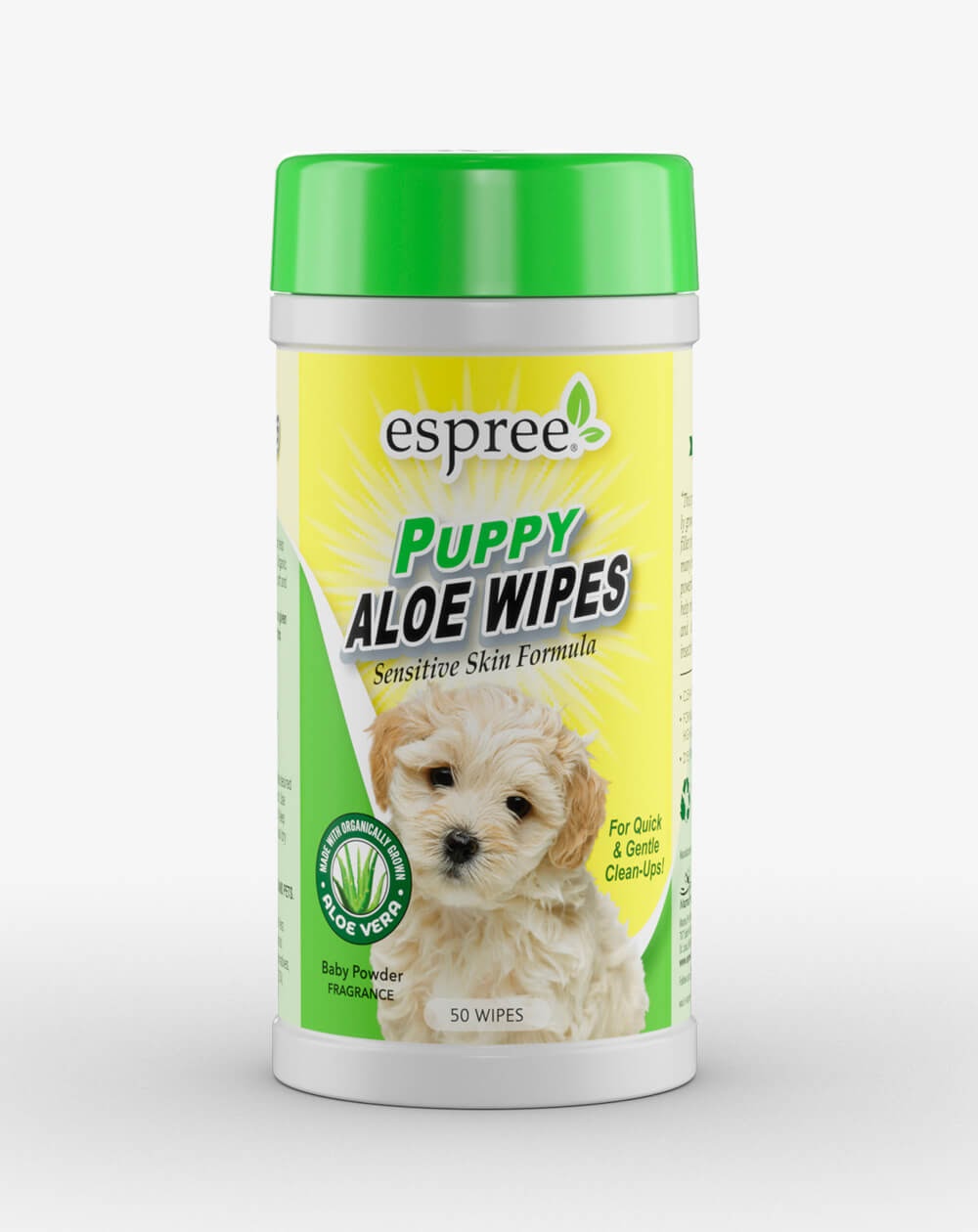 ESPREE Puppy Aloe Wipes 50шт фото 1