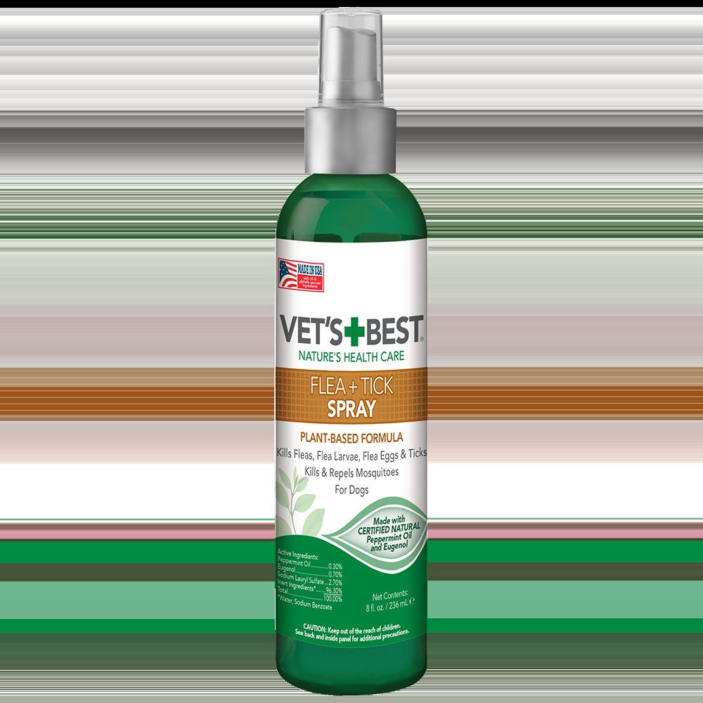 VET`S BEST Natural Flea & Tick Spray фото 1