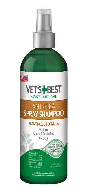 VET`S BEST Natural Anti-Flea Spray-Shampoo фото 1
