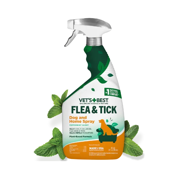 VET`S BEST Natural Flea & Tick Home Spray фото 1