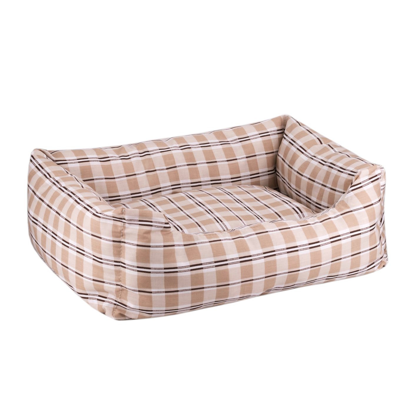 Лежак для Тварин BronzeDog Comfort Прямокутний Бежевий фото 1