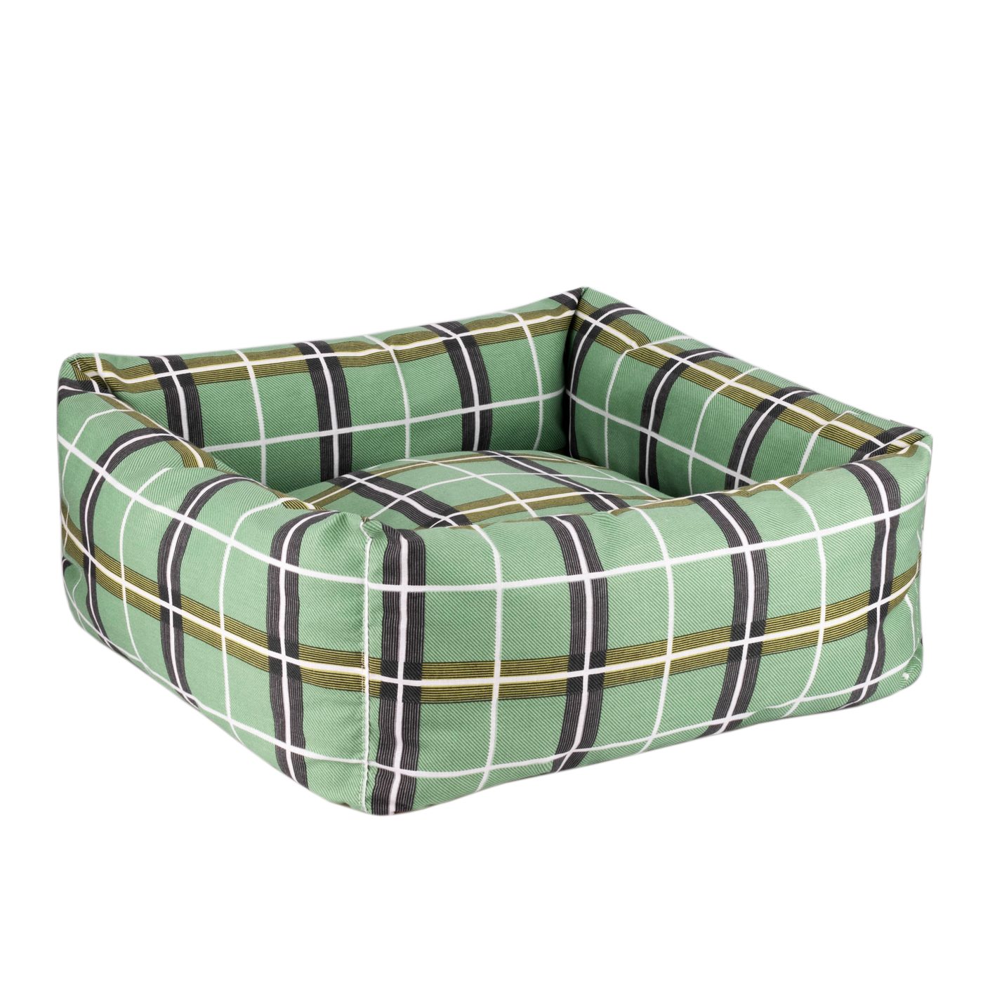 Лежак для Тварин BronzeDog Comfort Квадратний Зелений фото 1