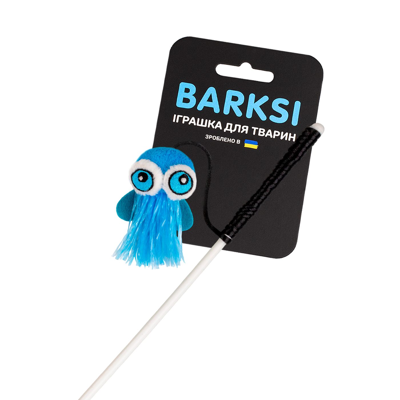 Іграшка для Котів Barksi Вудочка Восьминіг фото 1