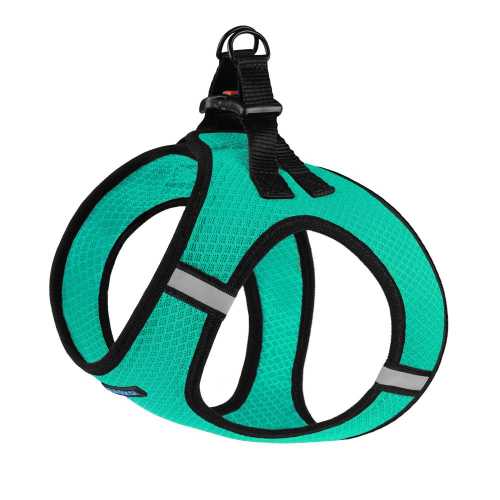 Шлея для собак Bronzedog Mesh Vest 3D сітка Ментолова фото 1