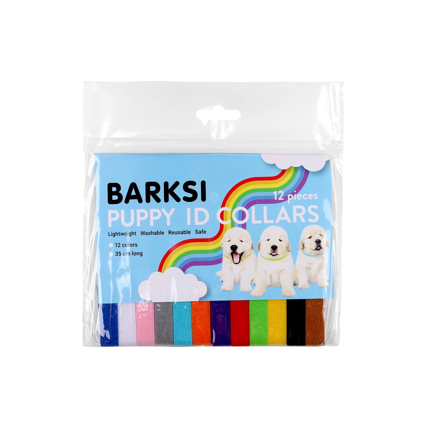Комплект Нашийників Barksi для Цуценят та Котят 12 штук фото 1