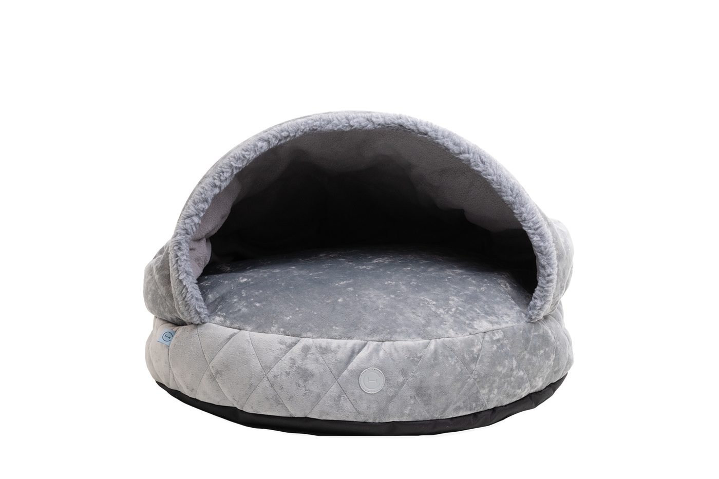 Лежак-нірка Cover Plush Gray фото 1