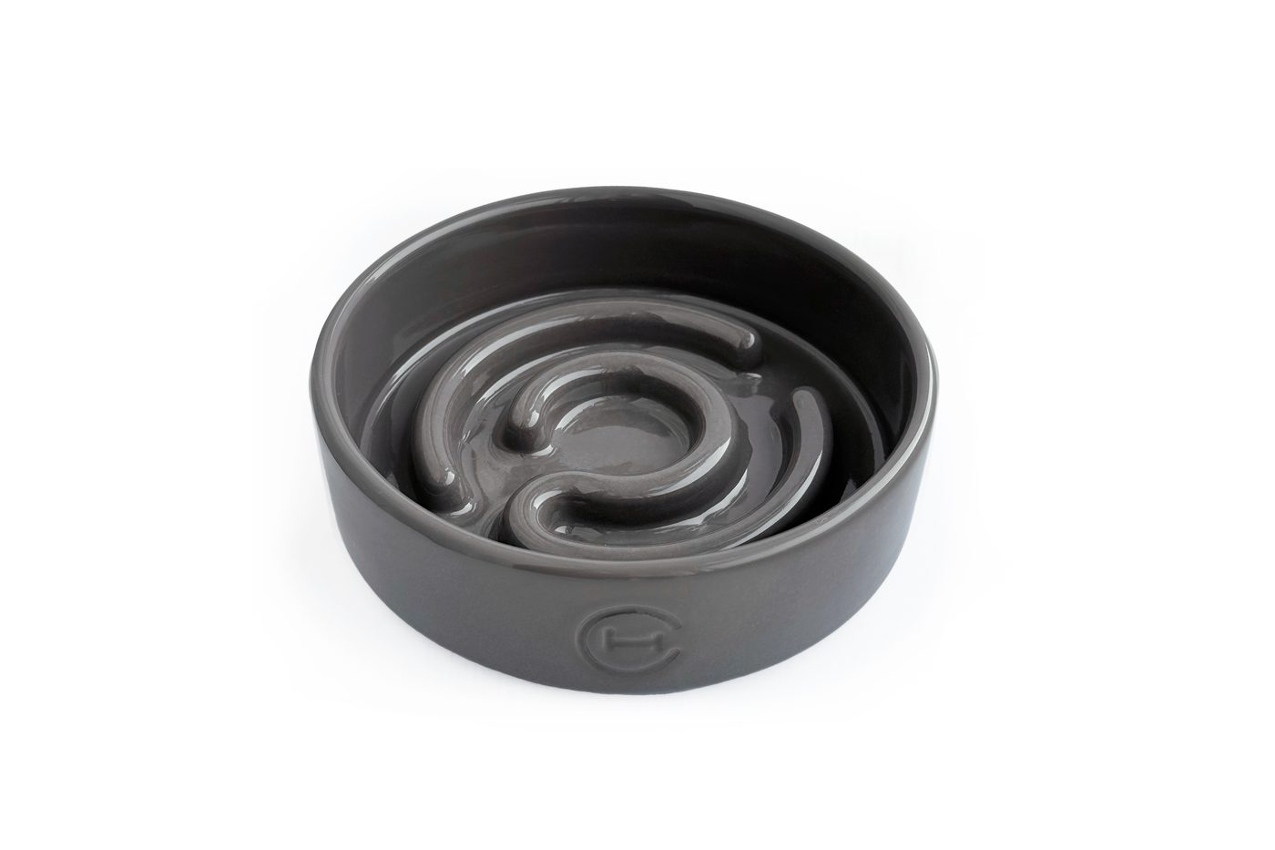 Керамічна миска Slow Feeder Graphite фото 1