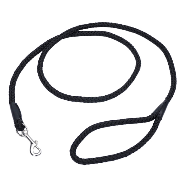 Coastal Rope Dog Leash КОСТАЛ круглий повідець для собак , Чорний см., 1,8 м см фото 1