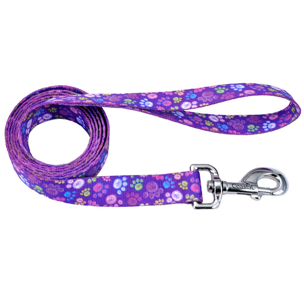 Coastal Pet Attire Styles КОСТАЛ СТАЙЛС повідець для собак, 1смХ1.2м , Лапки см фото 1
