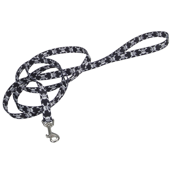 Coastal Pet Attire Styles КОСТАЛ СТАЙЛС повідець для собак, 2смХ1.2м , Череп см фото 1