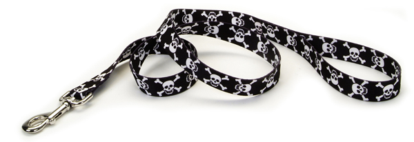 Coastal Pet Attire Styles КОСТАЛ СТАЙЛС повідець для собак, 2смХ1.8м , Череп см фото 1