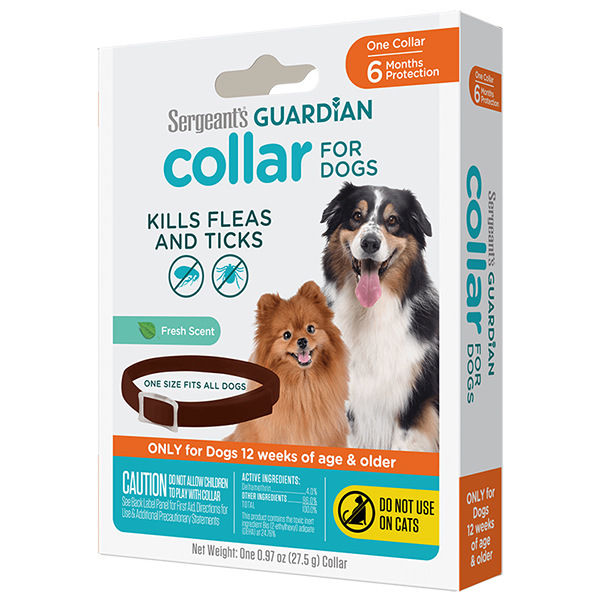 Sergeant’s Guardian Flea&Tick Dog Collar ГАРДІАН НАШИЙНИК від бліх і кліщів для собак , 60 см см., Коричневий см фото 1