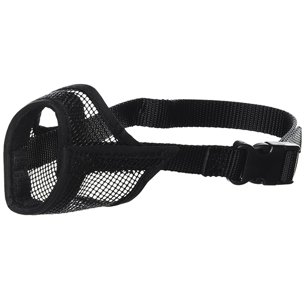 Coastal Best Fit Mesh Muzzle КОСТАЛ БЕСТ ФІТ намордник для собак, нейлон , розмір 3 см фото 1