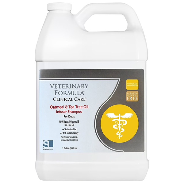 Veterinary Formula CC Clinical Care Oatmeal&Tea Tree Oil Infuser Shampoo ВЕТЕРИНАРНА ФОРМУЛА ЗВОЛОЖУВАЛЬНИЙ шампунь для собак, антибактеріальний, протизапальний фото 1