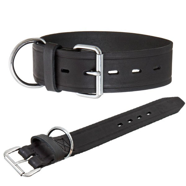 Flamingo Rondo Collar ФЛАМІНГО РОНДО широкий шкіряний нашийник для собак , 5 см х 65 см см фото 1