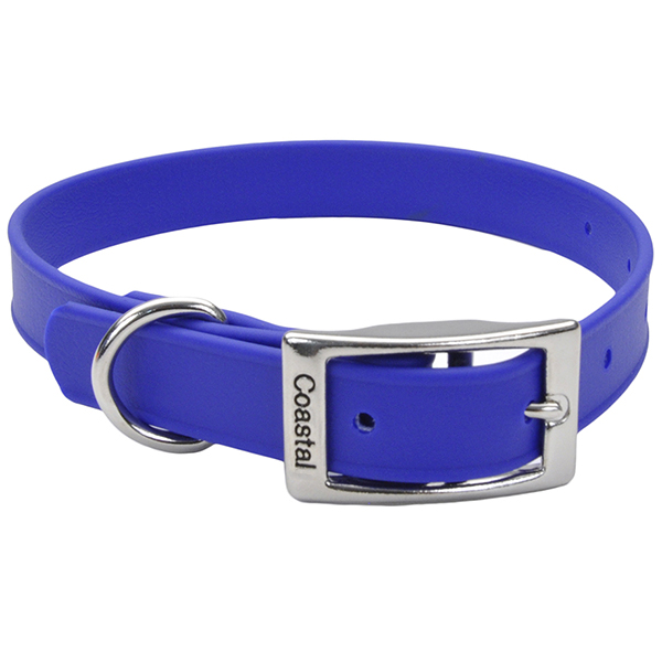 Coastal Fashion Waterproof Dog Collar КОСТАЛ біотановий нашийник для собак , Cиній см., 1,9 см х 43 см см фото 1