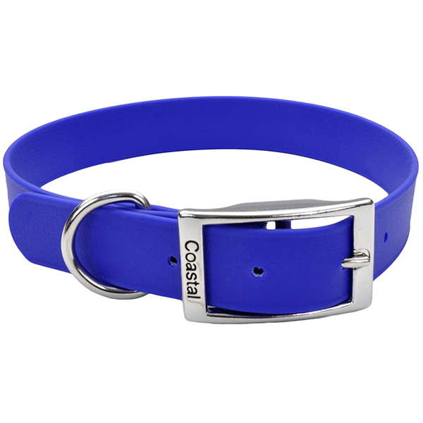 Coastal Fashion Waterproof Dog Collar КОСТАЛ біотановий нашийник для собак , Cиній см., 2,5 см х 61 см см фото 1