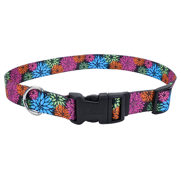 Coastal Pet Attire Styles КОСТАЛ СТАЙЛС нашийник для собак, 1х12-30см , Дикі квіти см., 1 см х 12 - 30 см см фото 1