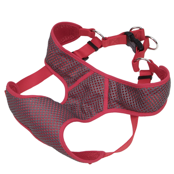 Coastal Comfort Soft Sport Wrap КОСТАЛ КОМФОРТ СОФТ СПОРТ шлея для собак , Сіро-червоний см., 55,8 - 71,1 см см фото 1