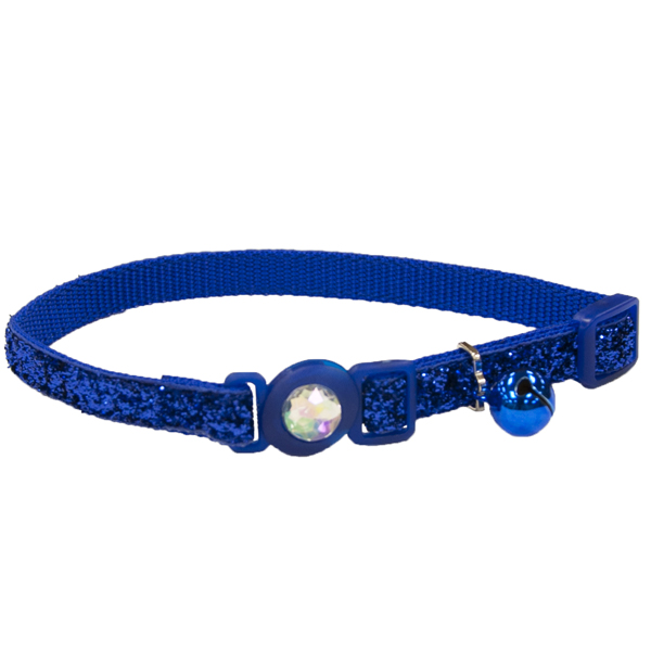 Coastal Fashion Safe Cat КОСТАЛ ФЕШН безпечний нашийник для котів, 1х30см , Cиній см., 1 см х 20 - 30 см см