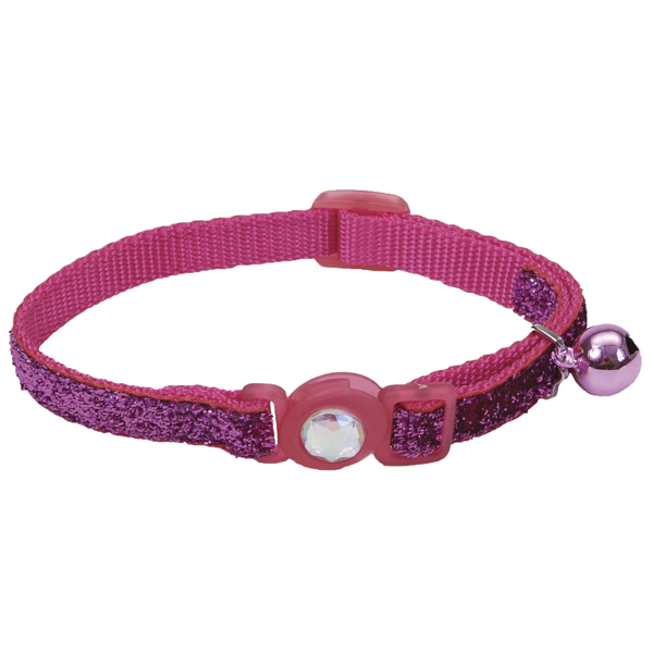 Coastal Fashion Safe Cat КОСТАЛ ФЕШН безпечний нашийник для котів, 1х30см , Рожевий см., 1 см х 20 - 30 см см фото 1