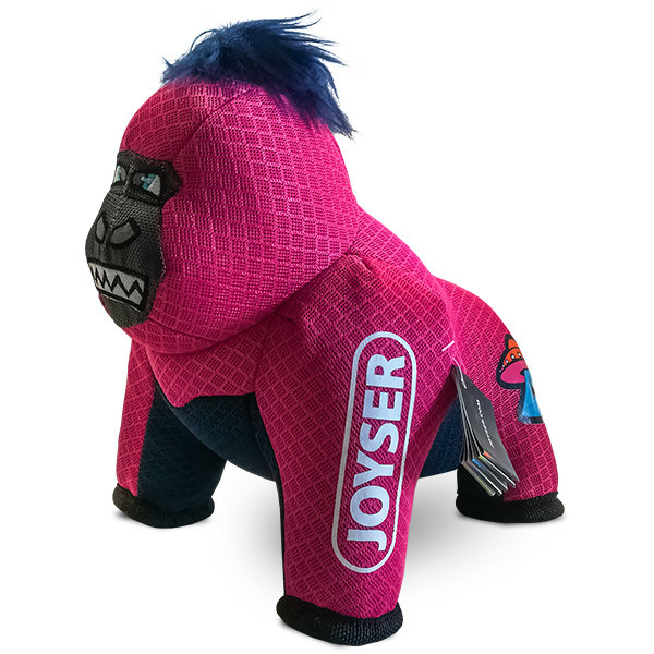 Joyser Mightus Mighty Gorilla ДЖОЙСЕР МОГУТНЯ ГОРИЛА м`яка іграшка з пищалкою для собак , 26 см х 19 см х 24 см см фото 1