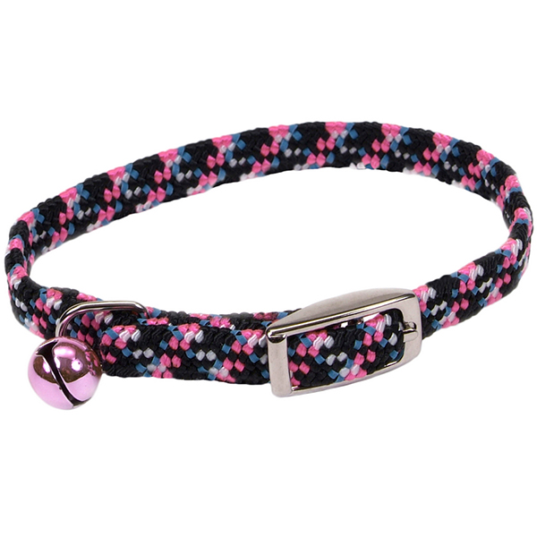 Coastal Li`l Pals Reflective Kitten Collar КОСТАЛ ЛІТТЛ ПЕЛС КІТТЕН світловідбивний нашийник для кошенят, 0.9х20см , Неоново-рожевий см