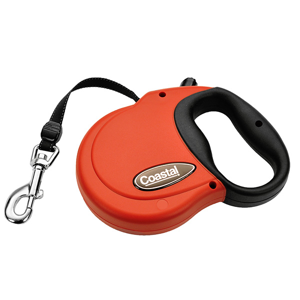 Coastal Power Walker Retractable Leash КОСТАЛ рулетка-повідець для собак, стрічка 4.8м , Червоний кг фото 1