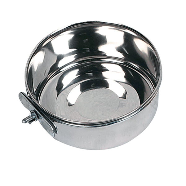 Flamingo Feeding Bowl With Nut ФЛАМІНГО годівниця для гризунів та птахів, навісна з гайкою , d 12 см см фото 1