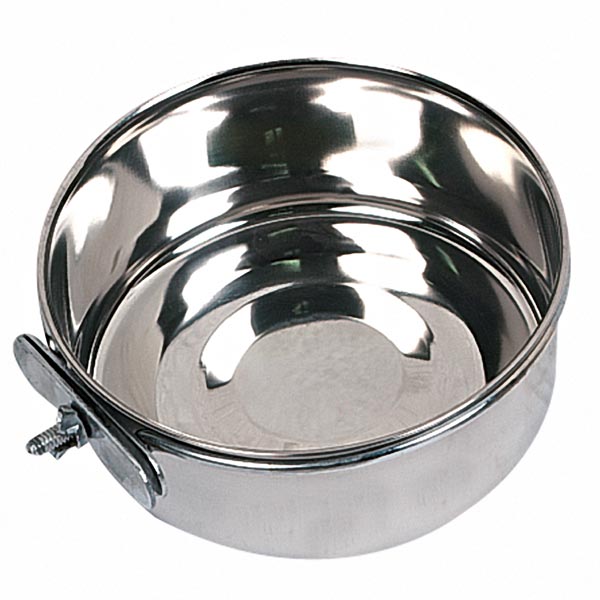 Flamingo Feeding Bowl With Nut ФЛАМІНГО годівниця для гризунів та птахів, навісна з гайкою , d 15 см см