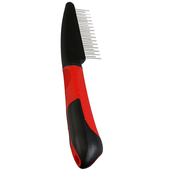 Flamingo Comb Rotating Teeth SH-L ФЛАМІНГО ГРЕБІНЕЦЬ УНІВЕРСАЛЬНИЙ з обертовими зубцями різної довжини для собак фото 1