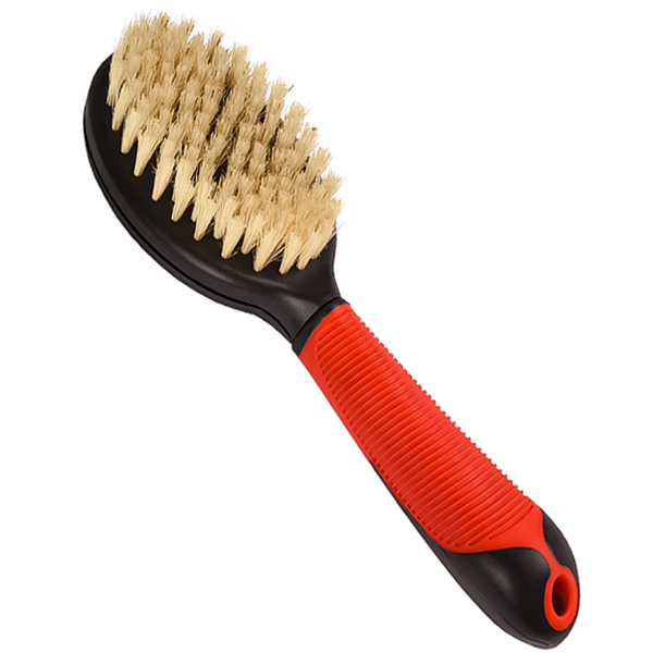 Flamingo Premium Care Brush with Pig Bristle ФЛАМІНГО ЩІТКА ЗІ СВИНЯЧОЇ ЩЕТИНИ для собак та котів фото 1