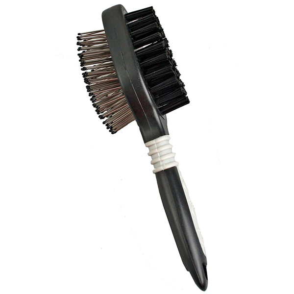 Flamingo Groo’Me Bristle Brush&Pin S ФЛАМІНГО ГРУМІ БРІСТЛ ЩІТКА ДВУСТОРОННЯ для собак та котів , S см фото 1